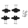CM Cosmos Pack of 4 Kayak Drain Plug Kit Thread Bug for Kayak Canoe Boat