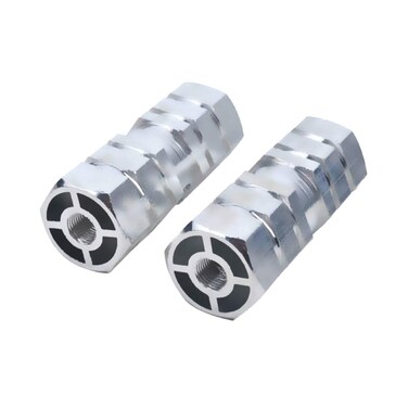 LIOOBO 1 Pair Sturdy Stunt Pedal Bike Peg for Repairing Cylinder Pedal Alloy Peg Stunt Footpeg