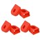 LIOOBO 6pcs Crank Sleeve Crank Arm Cover Crankset Silicon Mountain Bike Cover Crank Boots Dollhouse Curtain Fixie Bike Crank Arm Protectors Rope Belt Bicicleta Bulk Red Socket