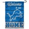 WinCraft Detroit Lions Welcome Home Decorative Garden Flag Double Sided Banner