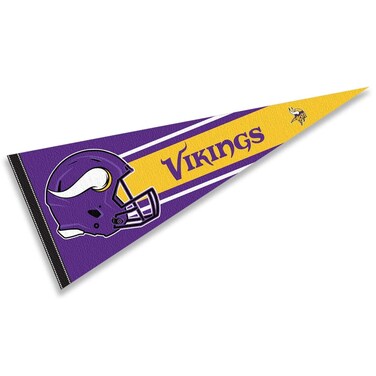 WinCraft Minnesota Vikings Official 30 inch Large Pennant