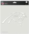 Wincraft NFL Carolina Panthers Die-Cut Decal, 8"x8", Team Color