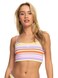 Roxy Kate Bosworth Tank Swimsuit Bright White Aloha Stripe Horizon SM