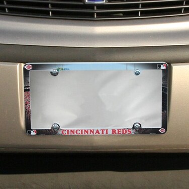 MLB Cincinnati Reds Field Plastic License Plate Frame