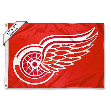 Detroit Red Wings Boat and Golf Cart Flag