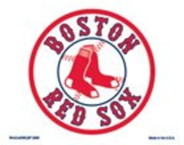 Wincraft MLB Boston Red Sox 68112091 Multi-Use Colored Decal, 5" x 6
