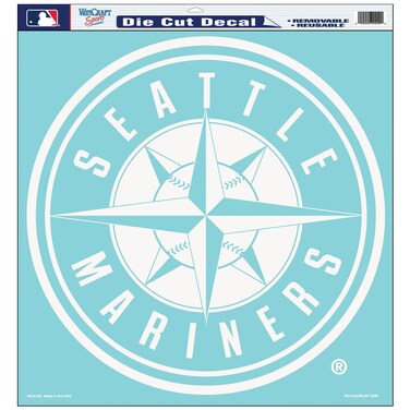 MLB Seattle Mariners 18-by-18 Diecut Decal