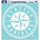 MLB Seattle Mariners 18-by-18 Diecut Decal