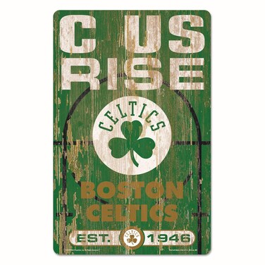 Wincraft Boston Celtics 11x17 Wood Sign