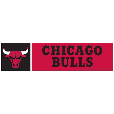 NBA Chicago Bulls WCR13305113 Bumper Strip, 3" x 12