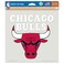 NBA Chicago Bulls Die-Cut Color Decal, 8"x8", Team Color