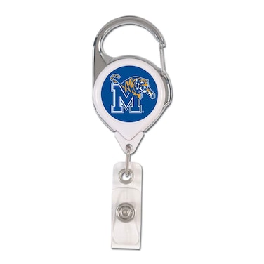 Wincraft NCAA University of Memphis Retractable 2S Prem Badge Holders, Black