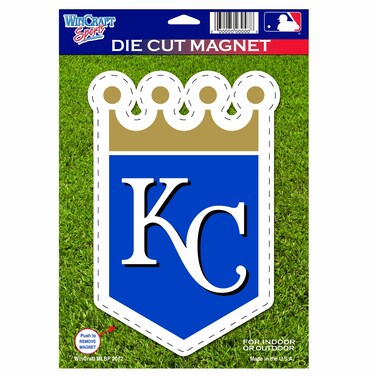 MLB Kansas City Royals Die Cut Logo Magnet