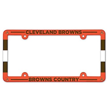 NFL Cleveland Browns LIC Plate Frame Full Color