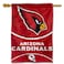 WinCraft Arizona Cardinals Primary Logo House Banner Flag