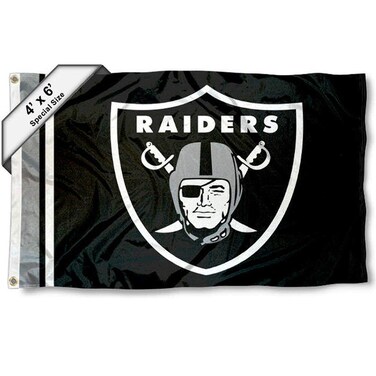 WinCraft Las Vegas Raiders 4 ft x 6 ft Foot Flag