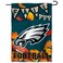 WinCraft Philadelphia Eagles Fall Leaves Decorative Football Garden Flag Double Sided Banner
