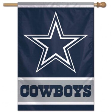 Dallas Cowboys Official NFL 27" x 37" Banner Flag