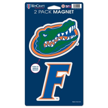 WinCraft NCAA University of Florida WCR29037014 Magnets (2 Pack), 5" x 9