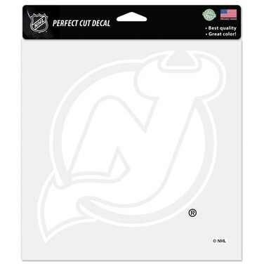 Wincraft NHL New Jersey Devils WCR29628014 Perfect Cut Decals, 8" x 8