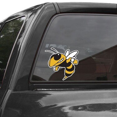 Georgia Tech Yellow Jackets 8" Color Team Logo Car Decal