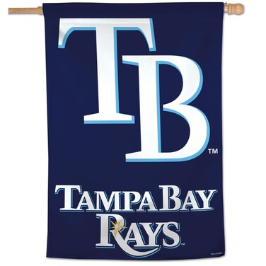 WinCraft MLB Tampa Bay Rays Vertical Flag, 27" x 37
