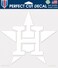 Wincraft MLB Houston Astros Die-Cut Decal, 8"x8", Team Color