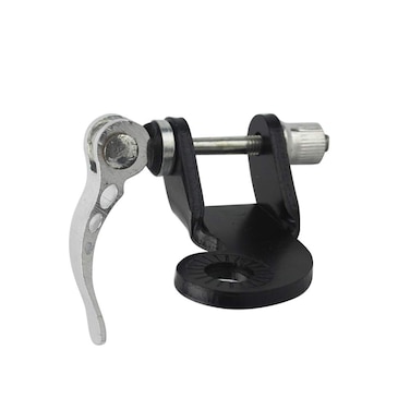 Universal Bike Trailer Hitch Steel Linker Bicycle Trailer Hitch Adapter Attachment Black
