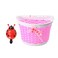 LIOOBO Kids Bicycle Scooter Basket Bike Plastic Knitted Bow Knot Front Handmade Bag with Bike Bell