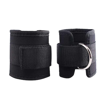 LIOOBO 2pcs Ankle Stretch Band TRS Cables Ankle Lifting Straps Gym Ankle Exercises Band Ankle Training Straps Weighted Ankle Straps Ankle Straps Attachment Exercise Belt Fitness Cuff