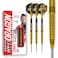 RED DRAGON Jonny Clayton Gold 24 Gram Professional Tungsten Darts Set with Flights and Stems