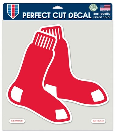 WinCraft Boston Red Sox 8x8 Color Die-Cut Decal