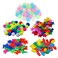 LIOOBO 170 Pcs Bicycle Beads Bicycle Wheel Spokes Luminous Plastic Clip Beads for Bikes Bicycles Decor