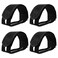 Outus 2 Pairs Kids Bicycle Feet Strap Pedal Straps for Fixed Gear Bike