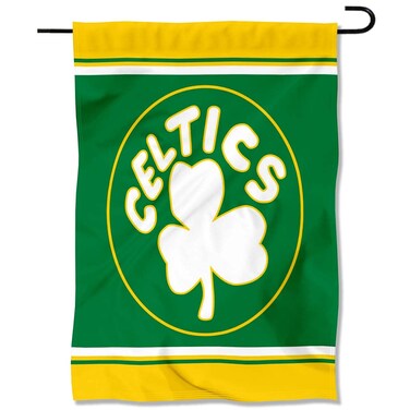 WinCraft Boston Celtics Vintage Throwback Retro Classics Double Sided Garden Flag
