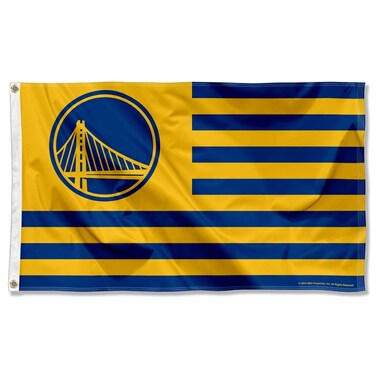 WinCraft Golden State Warriors American Nation 3x5 Flag