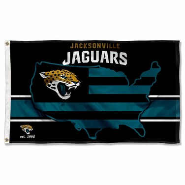 WinCraft Jacksonville Jaguars Nation USA American Country 3x5 Flag