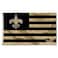 WinCraft New Orleans Saints USA American Nation Stripes 3x5 Grommet Flag