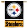 WinCraft Pittsburgh Steelers Two Sided House Flag