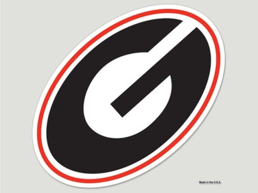 Wincraft NCAA University of Georgia 80297011 Perfect Cut Color Decal, 8" x 8", Black