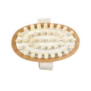 Masager Wooden Massager Body Brush Handheld Cushion Remover for SPA Bath Shower Handheld Massagers