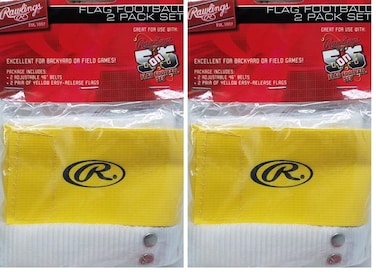Rawlings Flag Football 2 Pack Set Yellow