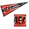 WinCraft Cincinnati Bengals Embroidered and Sewn Pennant