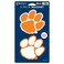 WinCraft NCAA Clemson University WCR29065014 Magnets (2 Pack), 5" x 9