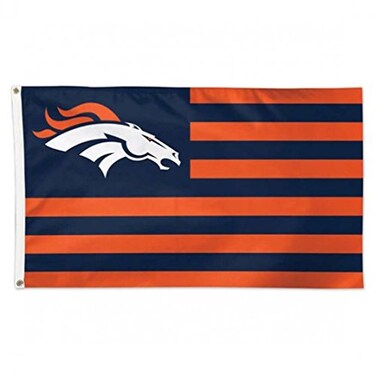 Wincraft NFL Denver Broncos Flag3'x5' Flag, Team Colors, One Size