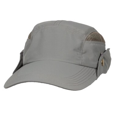Tommy Bahama Small/Medium Grey Agwe Nylon Supplex Fishing Cap