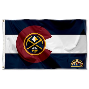 WinCraft Denver Nuggets State of Colorado Indoor Outdoor Flag Banner