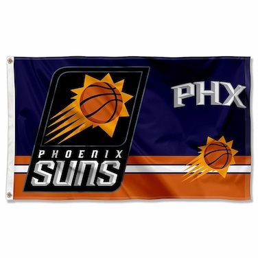 WinCraft Phoenix Suns Dual Logo Indoor Outdoor Flag Banner