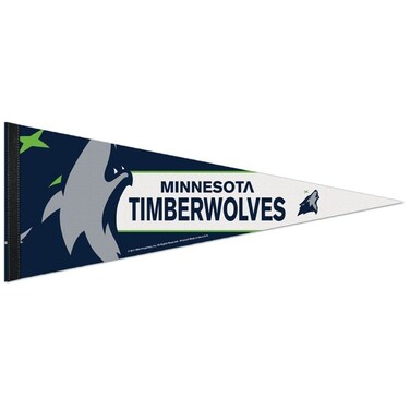 WinCraft NBA 69671014 Minnesota Timberwolves Premium Pennant, 12" X 30