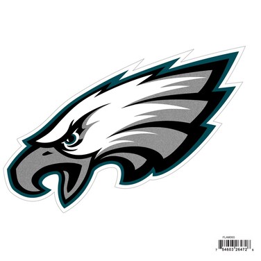 NFL Siskiyou Sports Fan Shop Philadelphia Eagles Logo Magnets 8 inch sheet Team Color